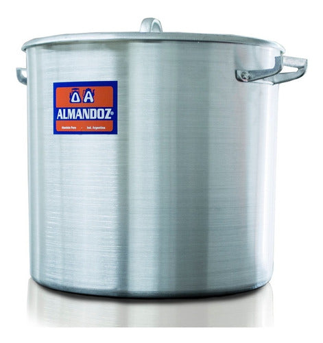 Almandoz Aluminum Gastronomic Pot No. 45 - 72 L 0