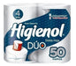 Higienol Toilet Paper Duo 50mts 4 X 8 0