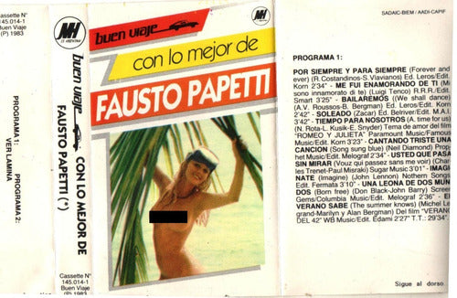 Cassette Original Buen Viaje Con Lo Mejor De Fausto Papetti 3