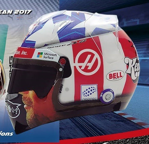 F1 Collection Racing Helmets Grand Prix N° 24 Grosjean New 1