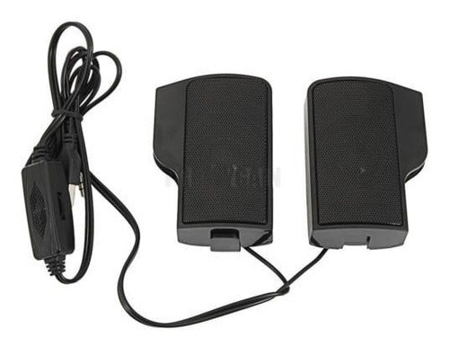 New USB Hanging External Stereo Speakers for Laptop PC Notebook 4