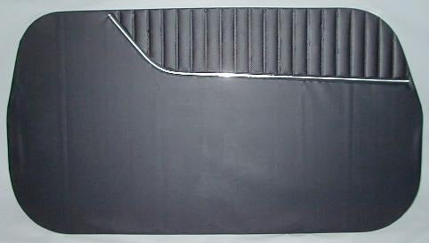 Panel Tapizado Puerta Fiat 600 R Con Moldura Cromada 1