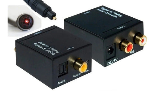 Digital Optical Coaxial to RCA Audio Converter 4