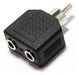 10 RCA Female to 1 RCA Male Splitter Adapters Pack 1