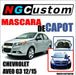 Mascara De Capot Chevrolet Aveo G3 12/15 En Ecocuero 1