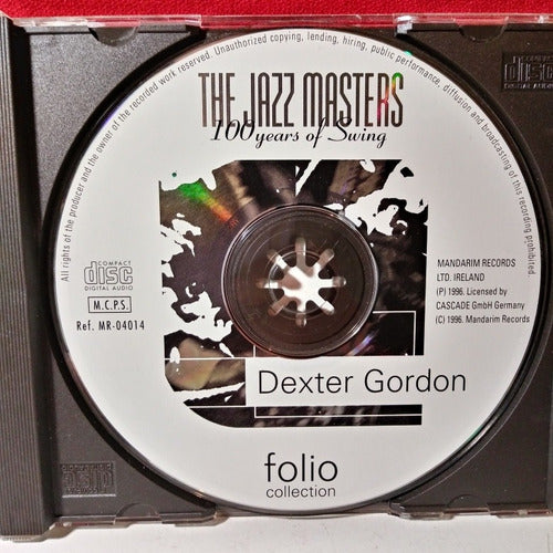 Jazz Master Dexer Gordon Cd Folio Ed Española Muy Bueno 2