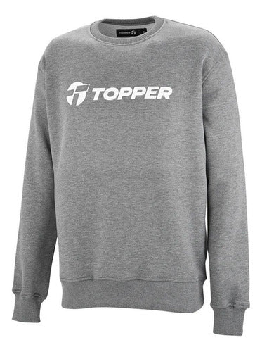 Topper Sweatshirt - URB Gray Melange 0