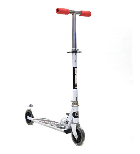 Dencar Lamborghini Kids Two-Wheel Light-Up Folding Scooter 5