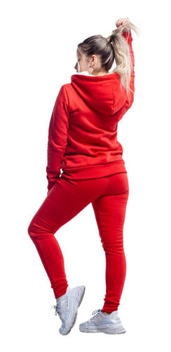 Women's Jogger and Hoodie Set in Fleece with Sherpa Lining Sizes S to XXL - Art. 15 2