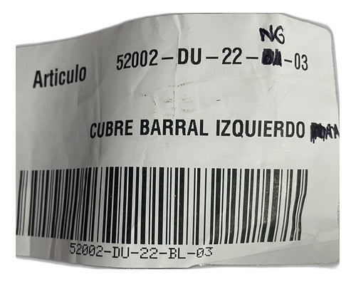 Cubre Barral Izquierdo Negro Zanella Due 2021 Pro 4