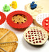 Norpro 3280 Silicona Mini Pie Pan Escudos, Juego De 4 2