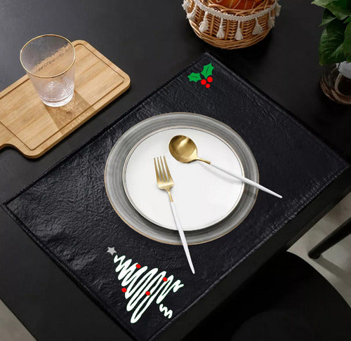 Generic Eco-Leather Table Mats - Set of 6 5