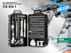 Professional Mobile Devices Repair Tools Kit 115 in 1 for iPhone and Cellphones by Gadnic 1