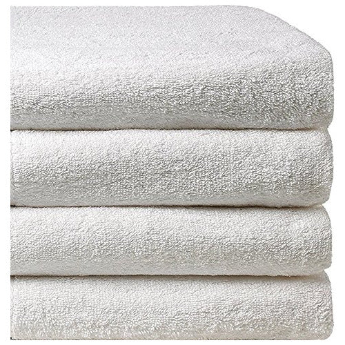 Show Car Guys Pack of 4 White Towels 11 x 18 Inches 1