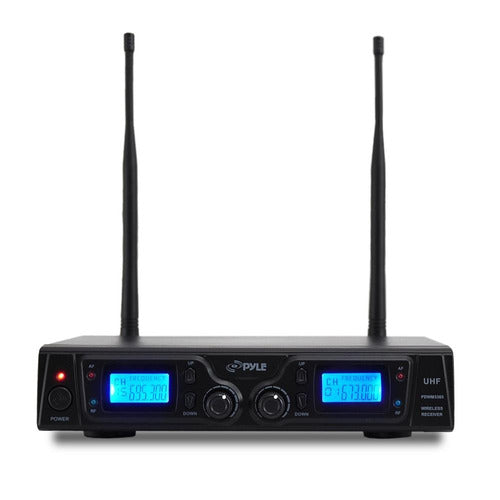 Pyle Uhf Wireless Microphone   Rack Mountable 1