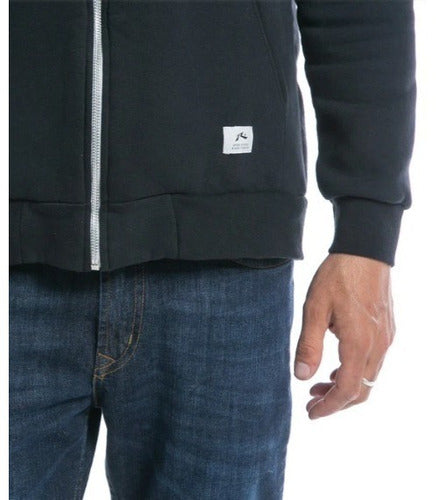 Rusty Essential Life Men's Hoodie with YKK Aluminum Zipper 3