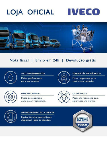 Tubo De Refrigeração Original Iveco Nova Daily  504086541 2