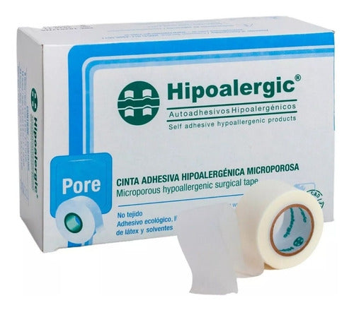 Hipoalergic Microporous Adhesive Tape 2.5cmx9m X12u 0