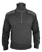 Tactical Lined Knitted Sweater with High Neck Zipper 6