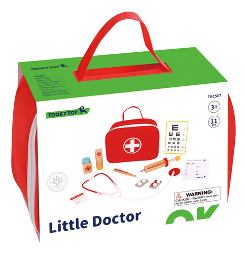 Juego Didáctico De Madera Tooky Toy Set Pequeño Doctor 3