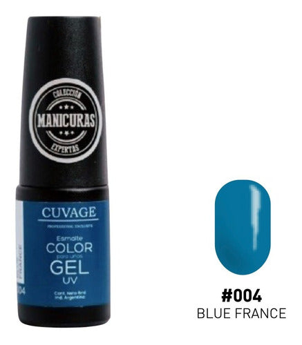 Cuvage Semi-Permanent Nail Polish Color Top Coat Base Gel UV/LED 6ml 26