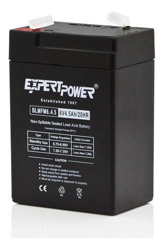 Expertpower Exp645 6v 4.5 Amp Rechargeable 1