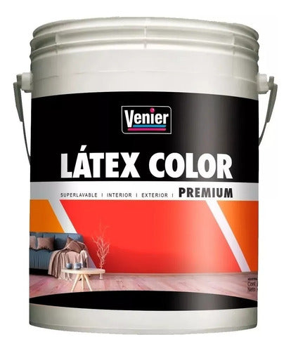 Venier Premium Color Latex Interior Exterior Matte 1 Kg 3