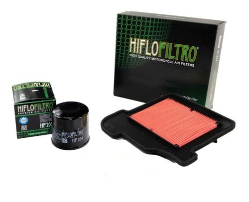 Hiflofiltro Air and Oil Filter Kit for Yamaha XSR 900 - Choose Your Year 1