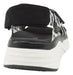 Skechers Women's Max Cushioning Trouble Maker Sandal - Black and White 1