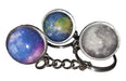 Lunar Galaxy Earth Sphere Pendant Necklace 0