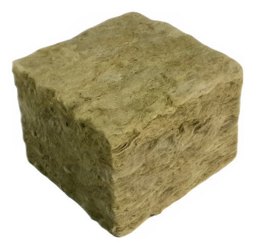 Spirit Grow Rockwool Cubes Pack of 8 - 5 x 5 x 5 cm for Hydroponic Cultivation 0