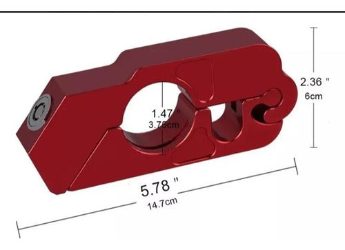 Trava Manete Modelo Novo 5