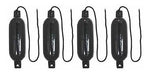 Extreme Max Boat Protector for Boats 17x56cm Black - 4 Pack 1