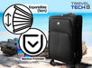 Travel Tech Expandable Large Semi-Hard Luggage 28" with 360° Spinner Wheels 2