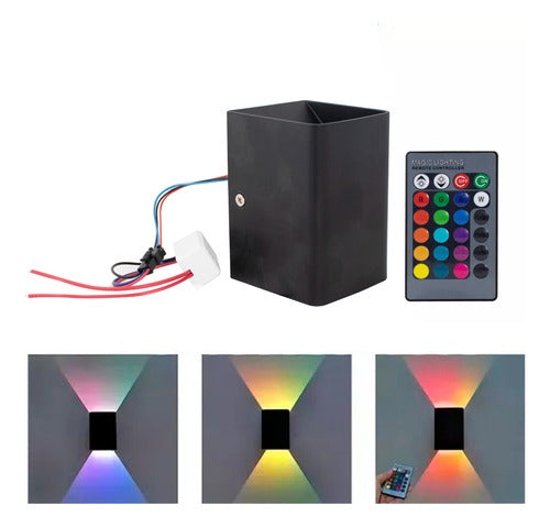 Diginet Lamparas De Pared Aplique Rgb Colores 1