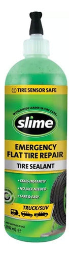 Slime 20 Oz Non-Flammable Tire Sealant for Motorcycles and ATVs 0