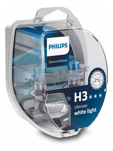 Philips Lampara Halogena 12v 55w H3 Diamond Vision Pack 0