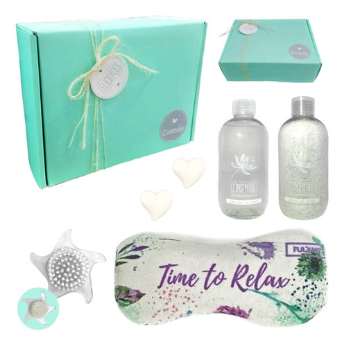 Christmas Gift Relaxing Aroma Gift Box Jasmine Spa Set Kit N51 - Regalo Navidad Aroma Relax Gift Box Jazmín Set Kit Spa N51