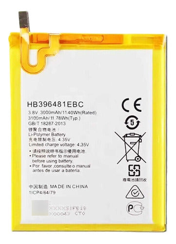 Bateria Hb396481ebc Para Huawei Y6 Ii/g8 Hb396481ecw 100% 0