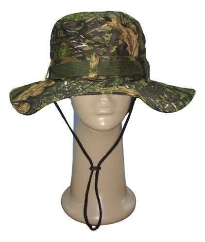 Camouflaged Leaf Australian Hat 13