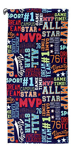 Iscream All Star Mvp Deportes Estampado 100% Algodón Terciop 0