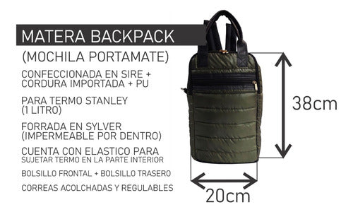 Berlin Matera Backpack - Waterproof Mate Carrier 1