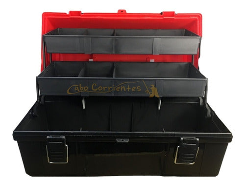 Mauri Fishing Organizer Box 430 L 2 Foldable Trays 3