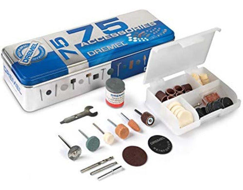 Kit 75 Piezas Accesorios Minitorno Dremel 707 Mafacha 0