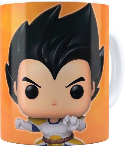 Kit Diseños Plantillas Tazas Dragon Ball Z Sublimación Funko 0