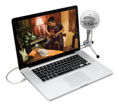 Microfono Blue Snowball Usb  (textured White)... 2