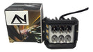 Juego Faros Camineros 18led 12v-24vint.naranja/blanco An-619 1