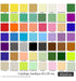 Acuarela 10 Colorful Tiles 15 X 15 Mosaic - Your Choice 1