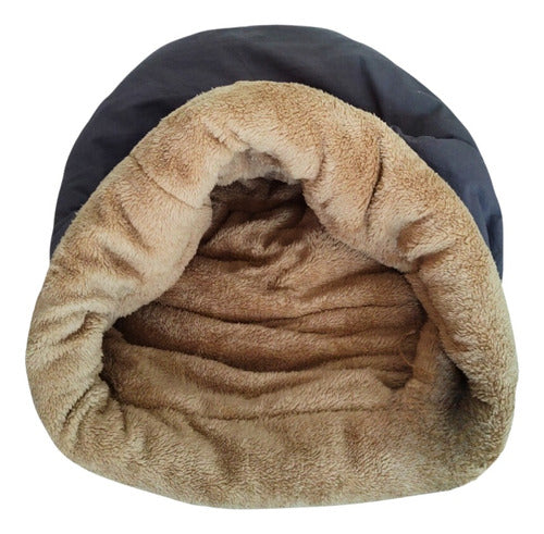 Reyna Luna Cozy Cave Nest Sleeping Bag for Dogs and Cats 1