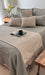 Combo of 1.80m x 0.60m Bed Runner and 2 Matching Oma Cushion Covers 0